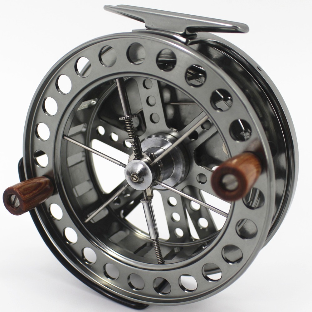 CNC Machined Aluminum Centerpin Float Fishing Reel with Line Guard - Ideal  for Coarse Trotting, Barbel, Steelhead, and Salmon Fishing