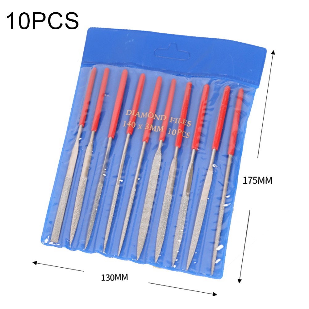 10pcs Guitar File Fret Luthier Repair Tool Guitar Nut Grinding File Set Pickguard Bridge Tools Instrument Accessories