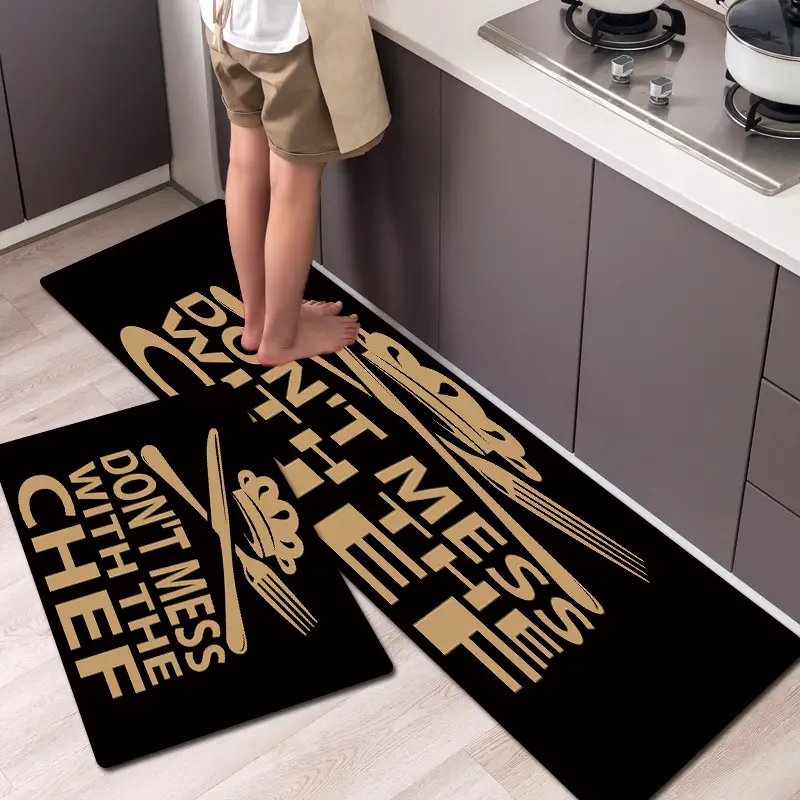 Soft Thickened Kitchen Mat Non slip Oil proof Floor Mat - Temu