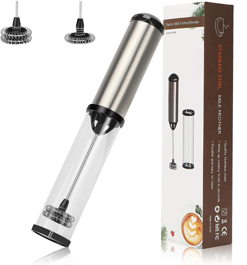 Wireless Electric Milk Frother Stainless Steel Coffee Tea - Temu