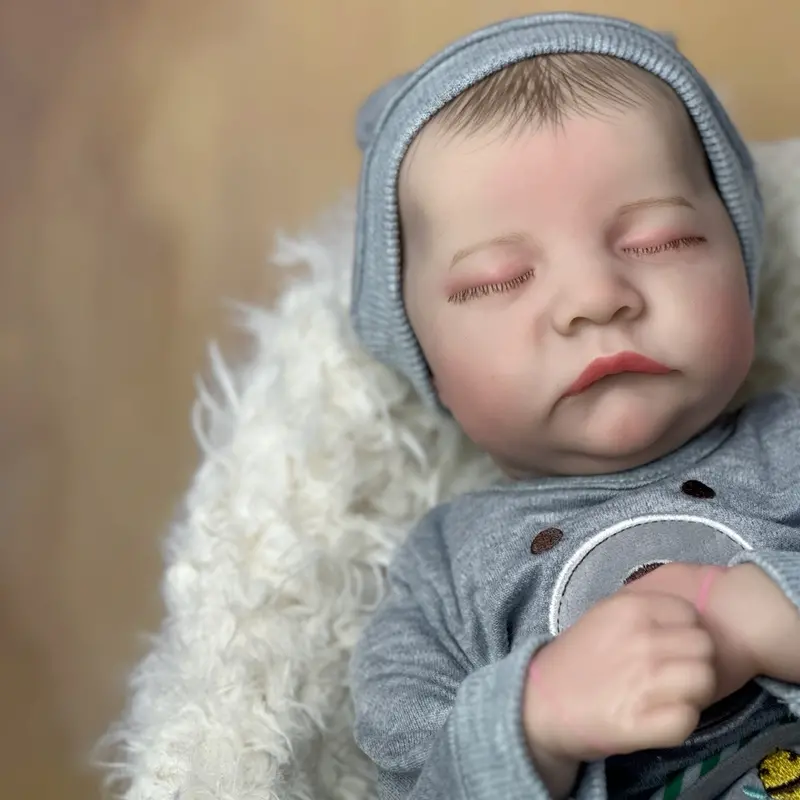 Handmade Soft Silicone Reborn Boy Baby Doll Toy Realistic - Temu Canada
