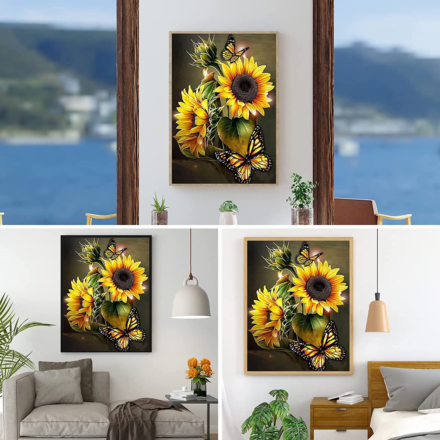 New 5d Diamond Painting Sunflower Diamond Painting For Home Decor