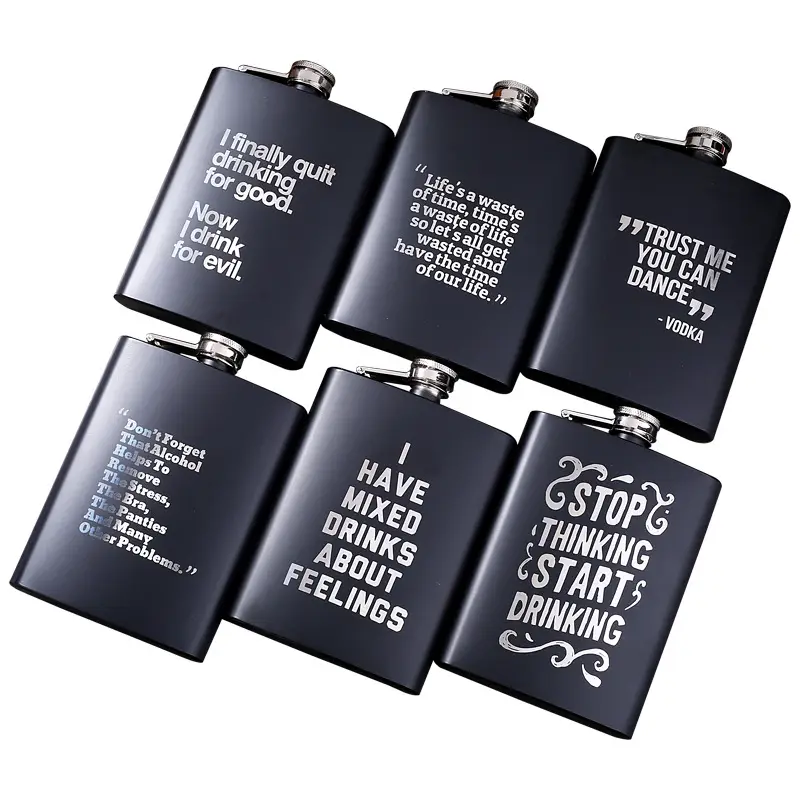 8oz Trust Me Have a Drink Stainless Steel Flask 8oz Trust Me Have a Drink Stainless Steel Flask