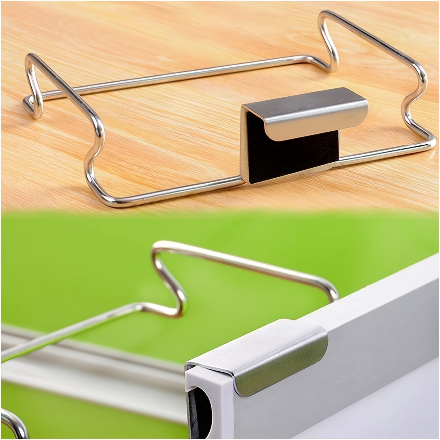Large Stainless Steel Trash Bag Holder Kitchen Temu