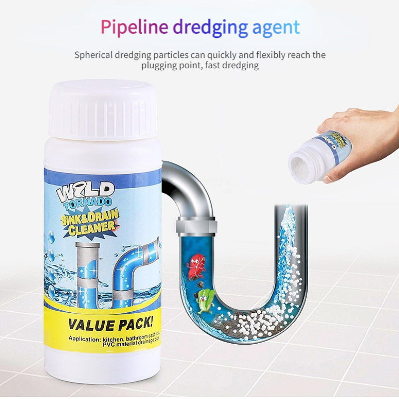  Powerful Pipe Dredging Agent Meledmatte, Powerful Pipe Dredge  Deodorant, Pipeline Dredging Agent, for Kitchen Toilet Pipeline Quick  Cleaning Tool, Powerful Pipe Cleaner, Sink Drain Cleaner (5pcs) : Health &  Household