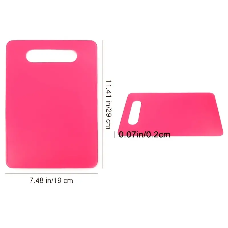 Ultra-thin Plastic Cutting Board Kitchen Double-sided Cutting