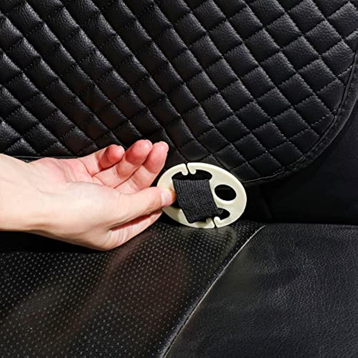 Car Seat Cover Plum Plate Metal Hook Plastic Car Seat Covers - Temu