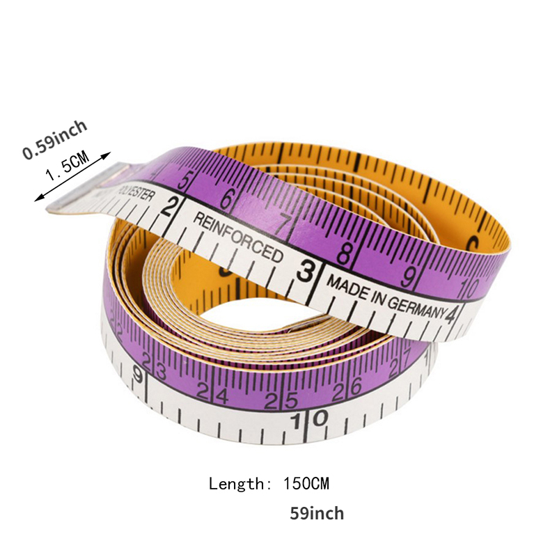 1pc 1 5m 59inch Soft Sewing Ruler Meter Sewing Measuring Tape Body  Measuring Clothing Ruler Tailor Tape Measure Sewing Kits - Arts, Crafts &  Sewing - Temu United Arab Emirates