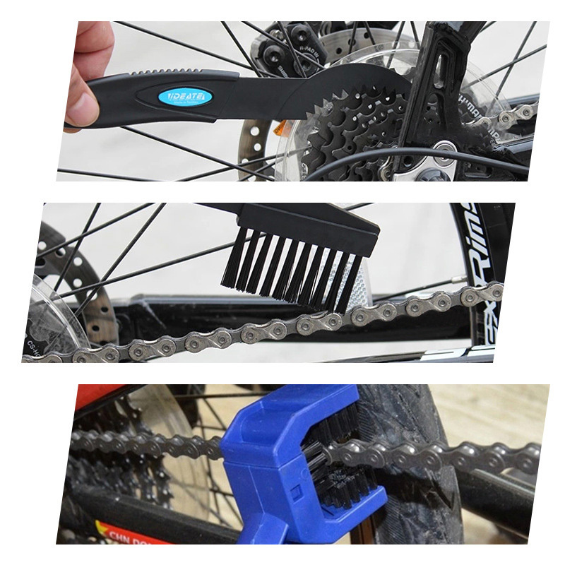 Cycling Motorcycle Bike Portable Gear Chain Brush Grunge Cleaner
