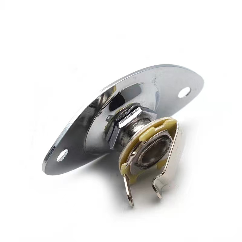 1pcs Boat Output Input Jack Plate Sockets For Fender Strat Guitar Replacement Parts I7190950085