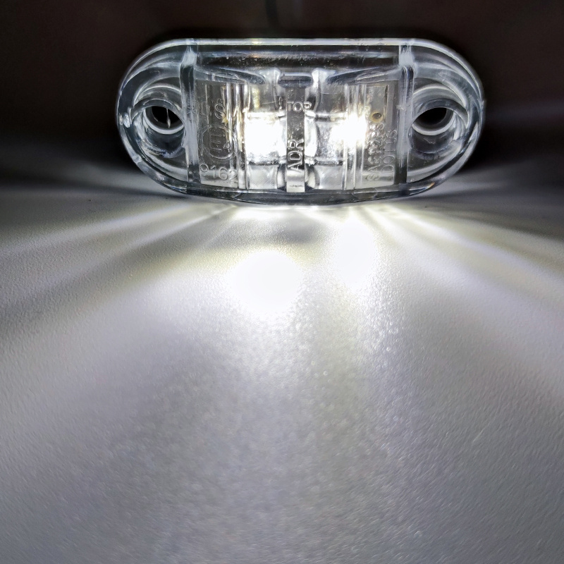 Luces de remolque de camión de 12V y 24V, lámpara de señal LED, luz  indicadora de ancho de vehículo, luz lateral de camión, luz LED indicadora  – Los mejores productos en la
