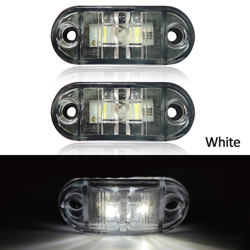 Comprar Luces de remolque de camión de 12V y 24V, lámpara de señal LED, luz  indicadora de ancho de vehículo, luz lateral de camión, luz LED indicadora