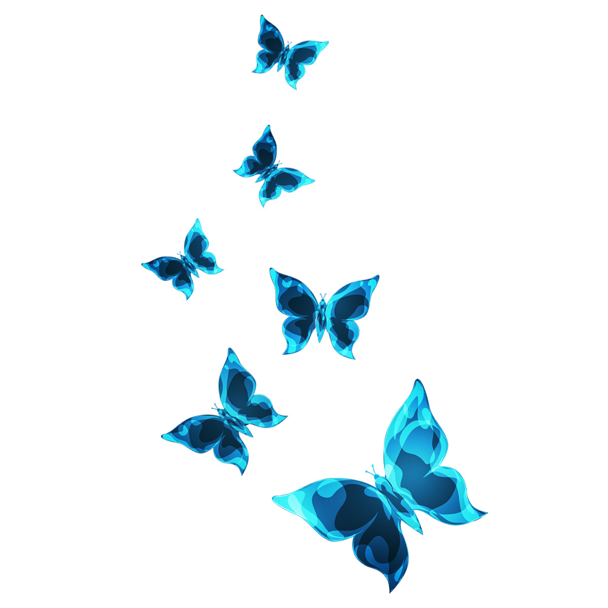 Glow In The Dark Butterfly Wall Decals 3d Butterflies Wall - Temu