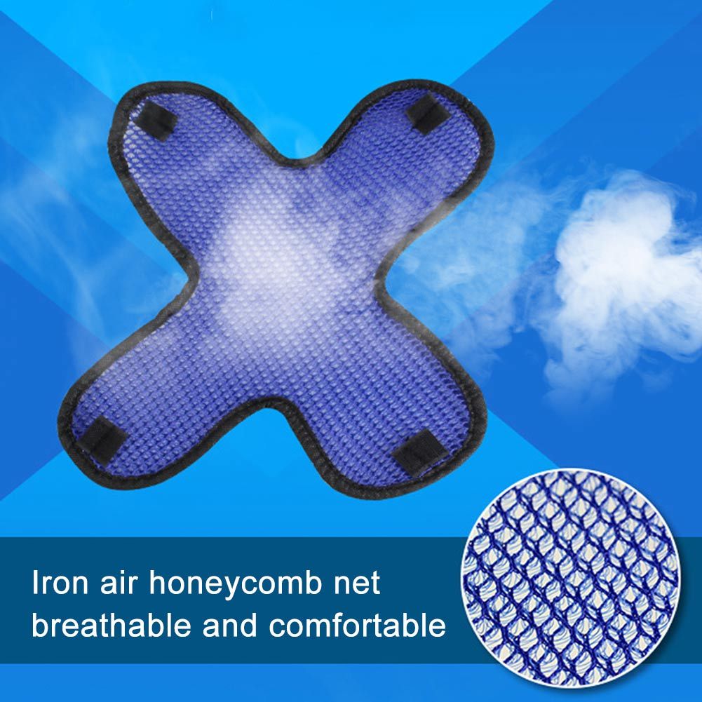 1pc Motorcycle Vehicle Helmet Padding Motorcycle Safety Protection Hat Inner 3d Air Mesh