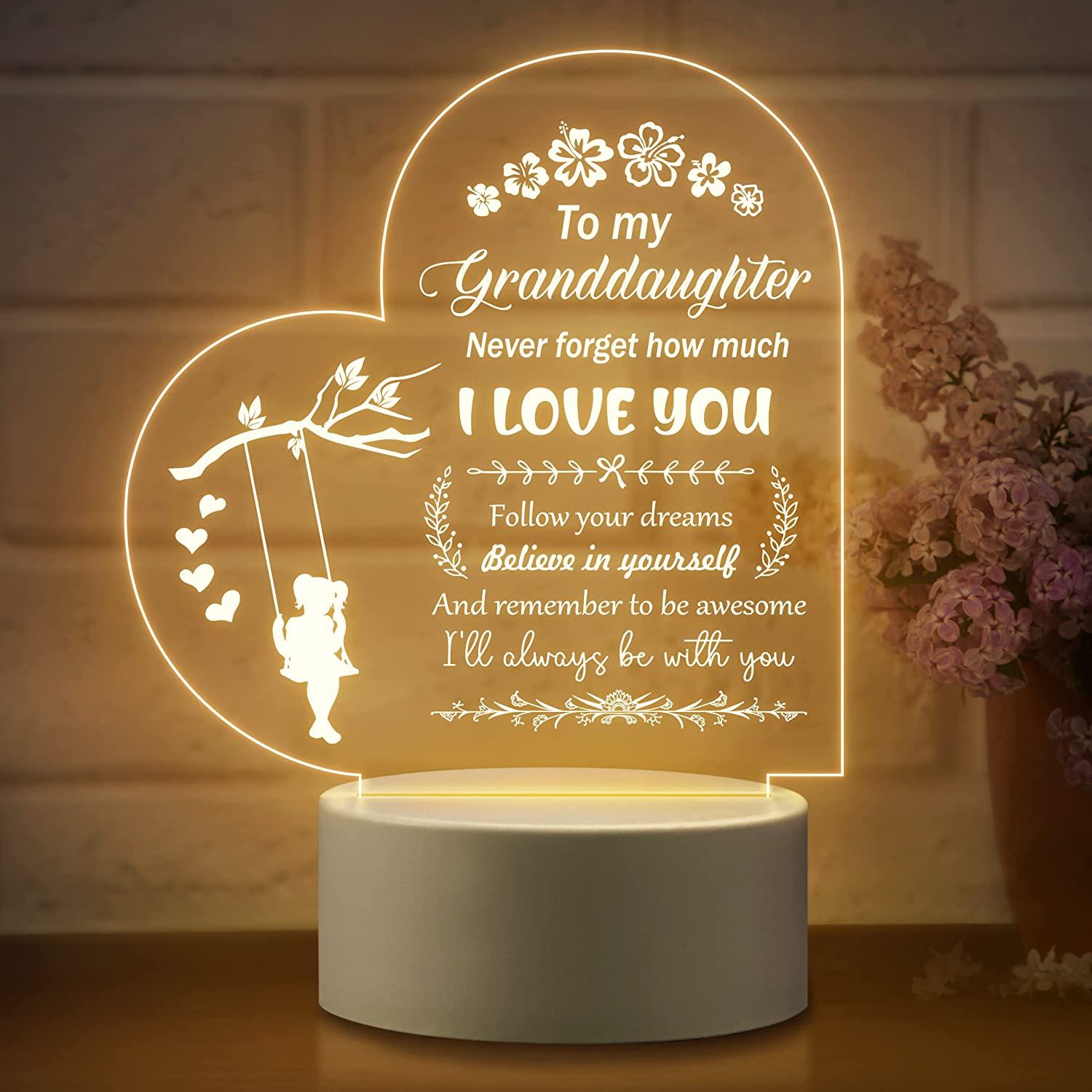 Gifts For Grandma - Grandma Birthday Gifts Engraved Night Light, Best  Grandma Christmas Gifts, Led Lamp Present For Grandmother, Grandparent's  Day Gifts To My Grandma - Temu