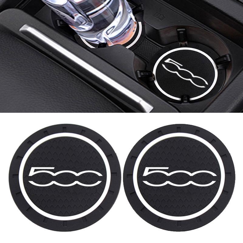 

2pcs 500 Car Coaster Decorate Accessories Water Cup Slot Cas Auto Styling