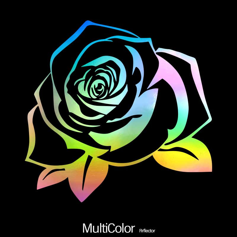 Personalisierte Rose Blume Reflektierende Autoaufkleber - Temu Germany