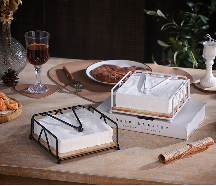 Wooden Paper Towel Holder Restaurant Hotel Paper Towel Temu