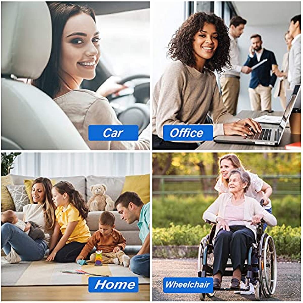 Gel Seat Cushion, Office Chair Seat Cushion with Non-Slip Cover Breathable  Honeycomb Pain Relief Sciatica Egg Crate Cushion for Office Chair Car  Wheelchair 