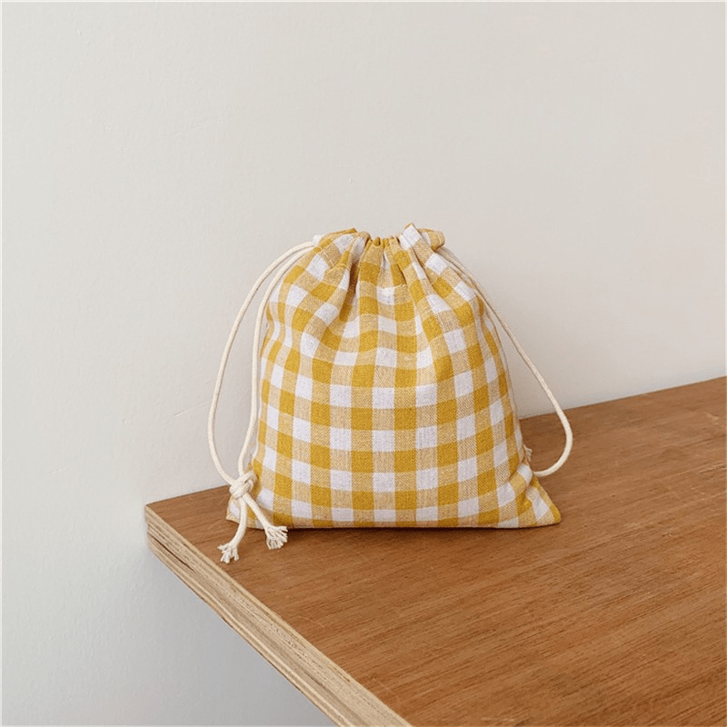 Vintage Plaid Pattern Clothing Storage Bag, Portable Large Capacity Travel  Organizer, Perfect Multi-functional Luggage Storage Handbag - Temu Austria