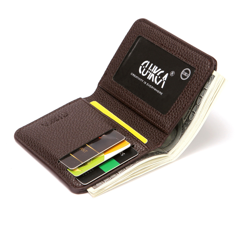 PU Leather Slim Thin Credit Card Holder Mini Wallet Case Card Holder Credit  Card 