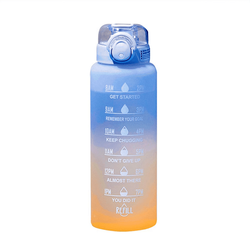 1 Pz. Borraccia Dacqua Motivazionale 32 Oz/1000 Ml Indicatore Temporale,  Bottiglia 1 L Atossica A Tenuta Stagna Cinturino Fitness, Palestra E Sport  Allaria Aperta - Sport E Tempo Libero - Temu Italy