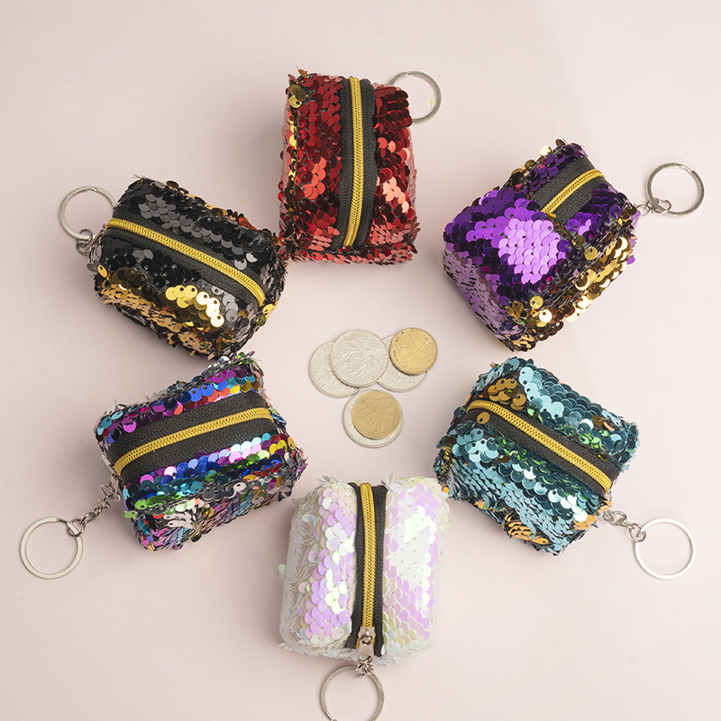 New Arrival Mini Coin Pouch With Keychain, Adorable Lipstick