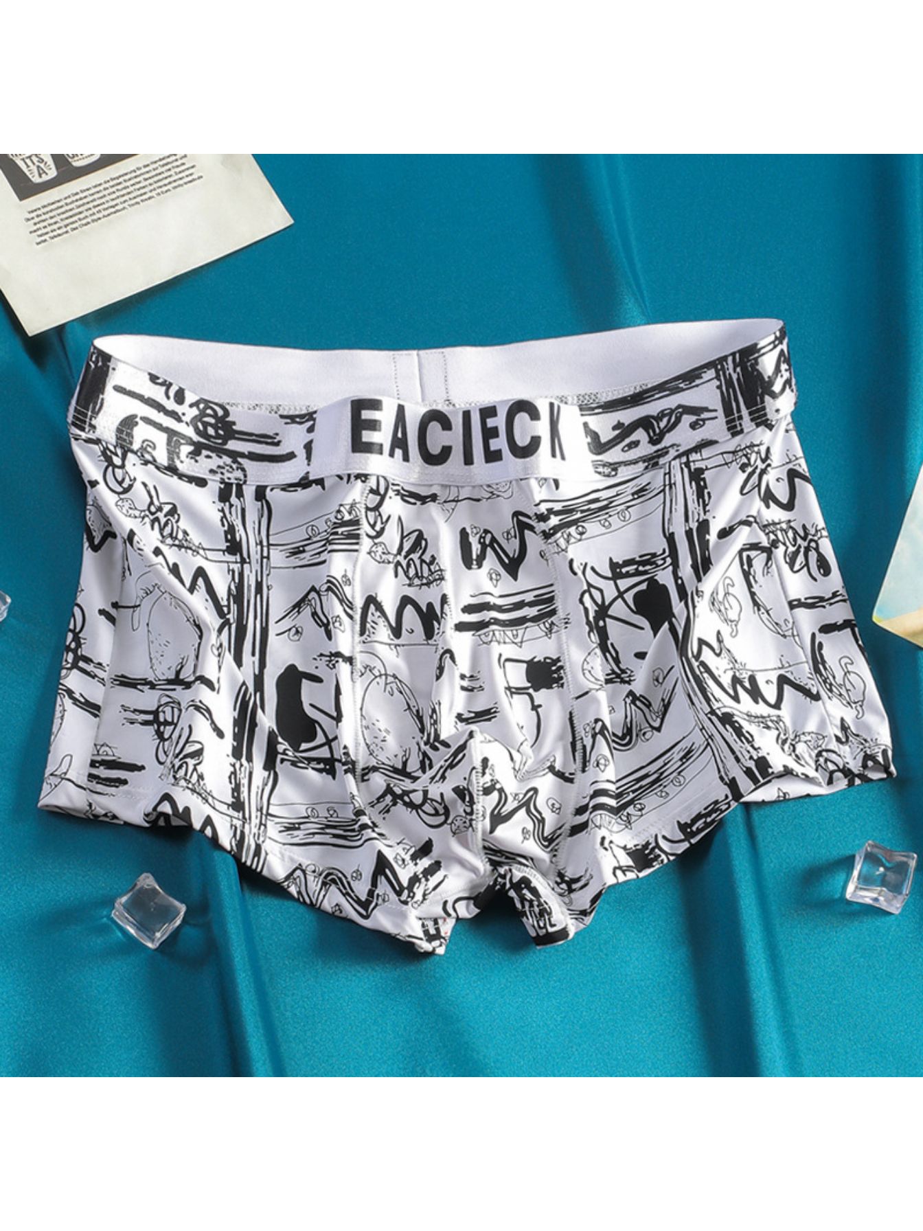 Men's Ultra Thin Breathable Soft Boxer Briefs Underwear - Temu