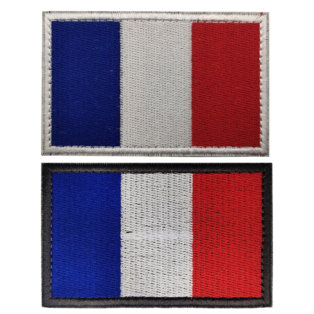 1 Pièces France Drapeau Français Patch Brodé Militaire Tactique Moral Patchs  Applique Attache Crochet Et Boucle Badge Pour Casquette - Temu Switzerland