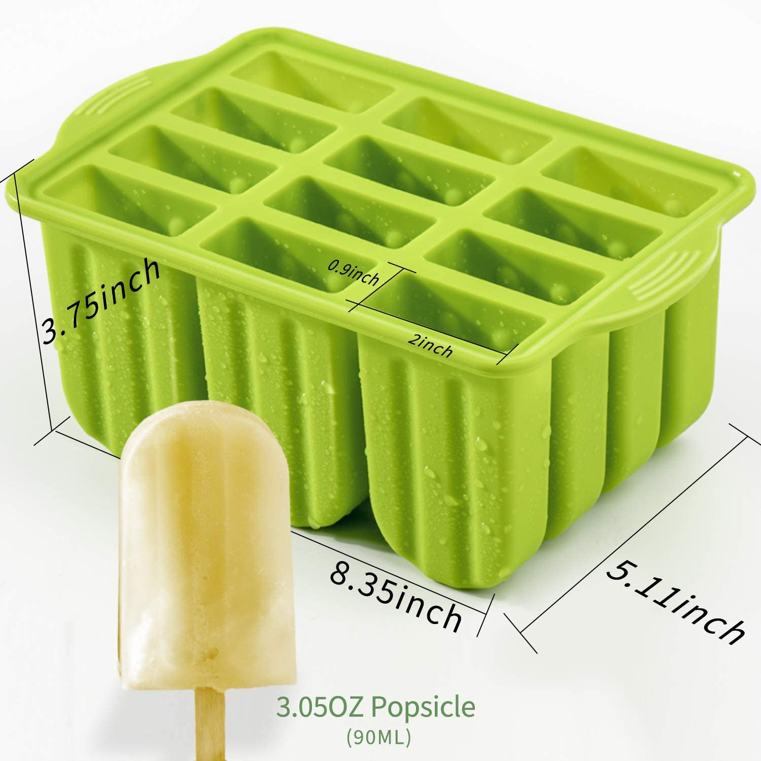 Popsicle Mold, Creative Popsicle Mold, 4-cavity Silicone Popsicle Mold, Ice  Cream Mold, Frozen Ice Cube Box, Household Popsicle Mold, Safety Jelly Mold,  Kitchen Stuff, Kitchen Accessaries, Chrismas Halloween Party Supplies - Temu