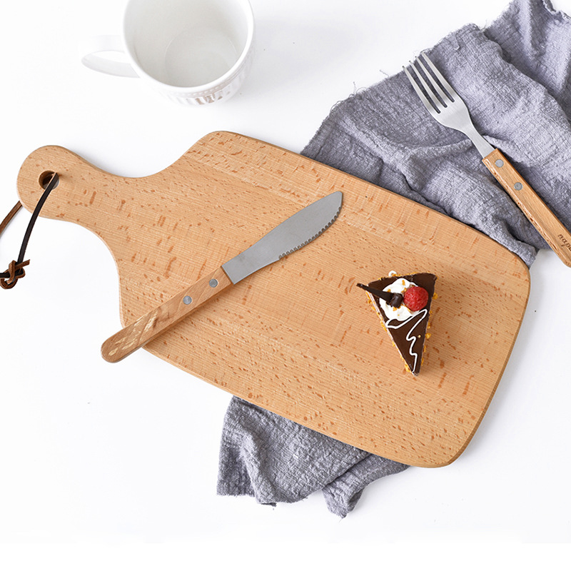 Oak Small Cutting Board, Restaurant Kitchen Wooden Cutting Board, Japanese  Children's Cutting Board, Fruit, Pizza, Bread, Steak Solid Wood Small  Cutting Board - Temu