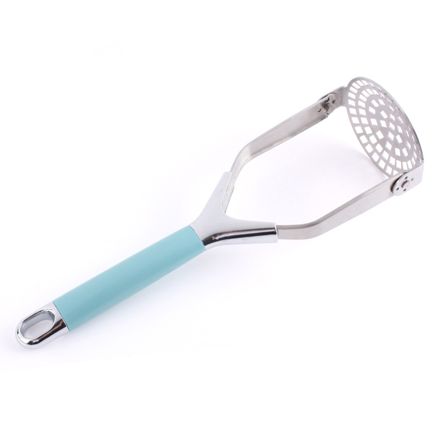 Potato Masher, Stainless Steel Potato Masher, Kitchen Vegetable Mesher With  Non-slip Handle, Manual Fruit Mesher, Folding Potato Ricer, Potato Press,  Vegetable Crusher, Kitchen Stuff, Kitchen Tool - Temu