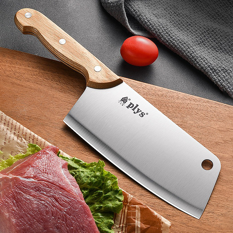 High Quality Stainless Steel Kitchen Meat Vegetable Cleaver