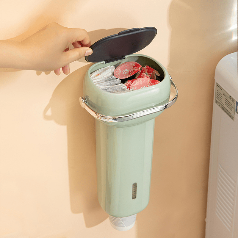 Disposable Cup Holder Wall Adhesive Storing Rack