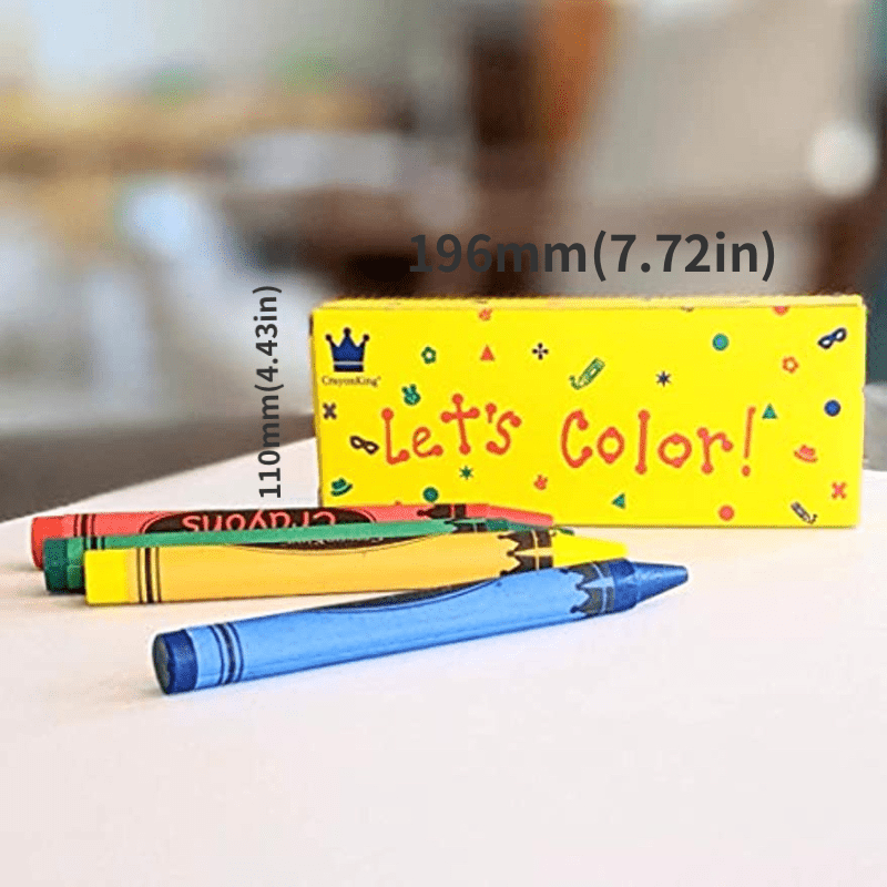 Peanut Crayons For Kids, Colorful Washable Toddler Crayons, Non-toxic Baby  Crayons For Ages 2-4, 1-3, 4-8, Coloring Art Supplies - Temu