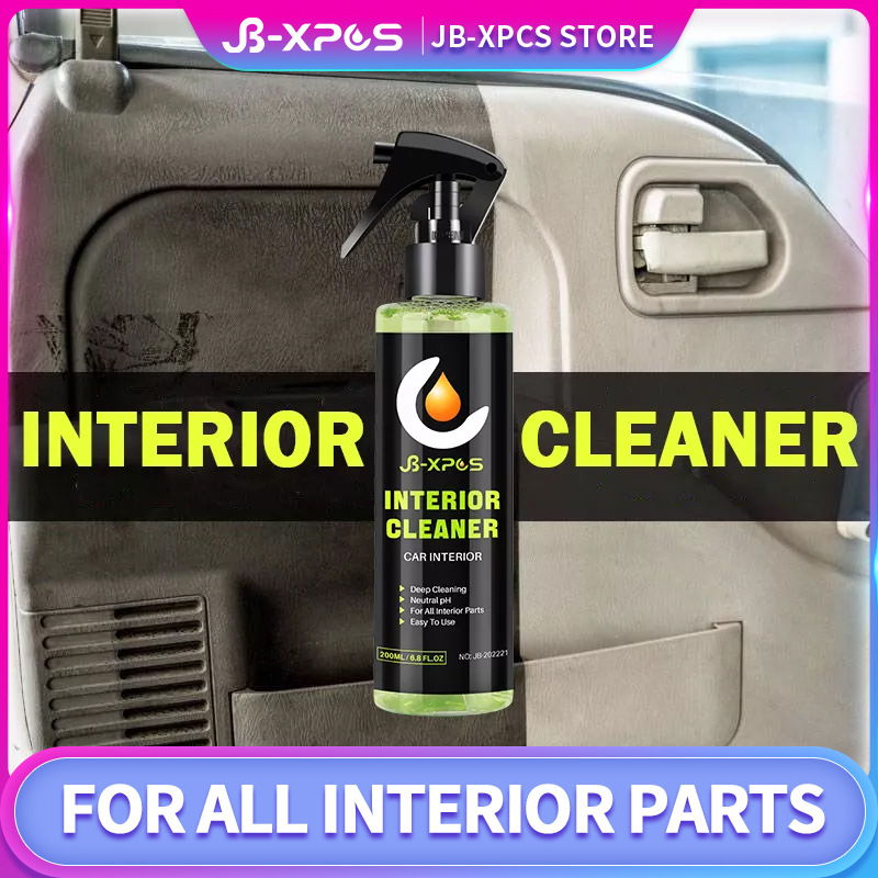 100ml Multi Purpose Foam Car Interior Cleaner Universal Leather Cleaner  Automotive Sofa Cleaning Agent Car Cleaning