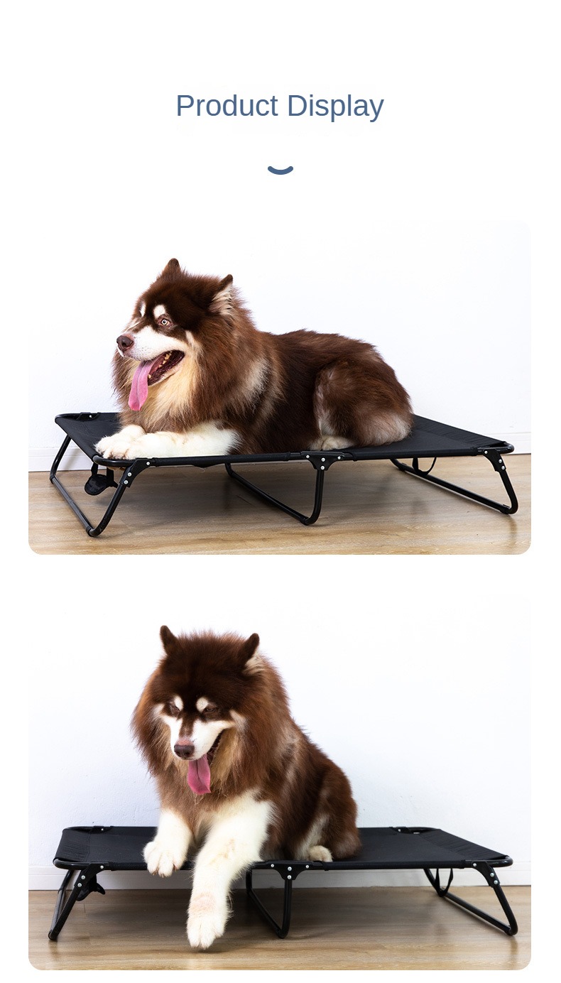 portable folding elevated dog bed easy to clean and carry dog bed suitable for travel and outdoor activities details 5