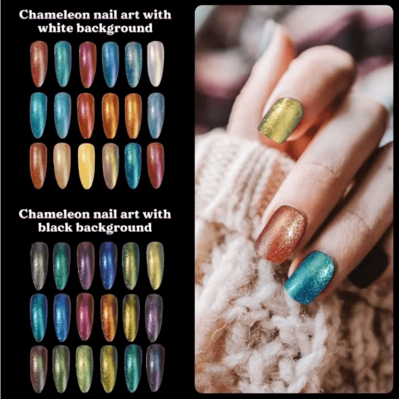 Chameleon Mica Powder Color Shift Pigment Powder For Epoxy - Temu