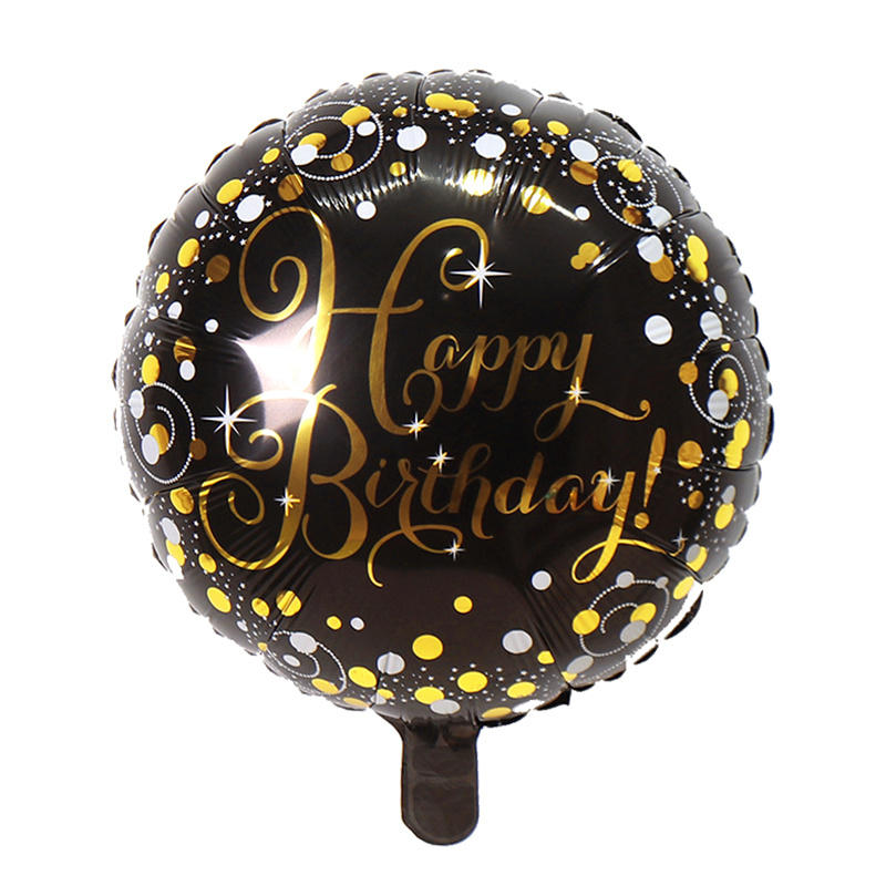 1pc Palloncini In Alluminio Trasparente Happy Birthday (18 - Temu Italy