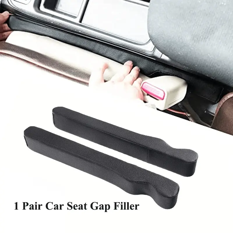 1 Pair Car Seat Filler Soft Car Styling Padding Leather Leak Pads Plug  Spacer Universal Interior Car Accessories - Automotive - Temu