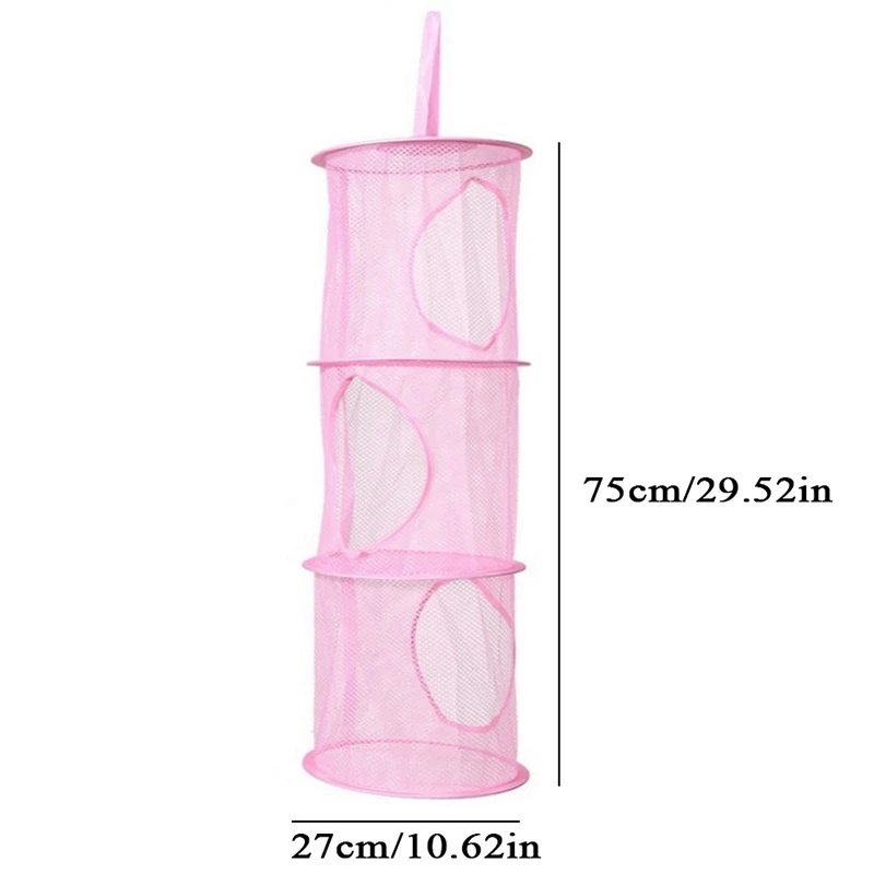 Hanging Mesh Storage Organizer Foldable Space Saver Bags Toy Temu