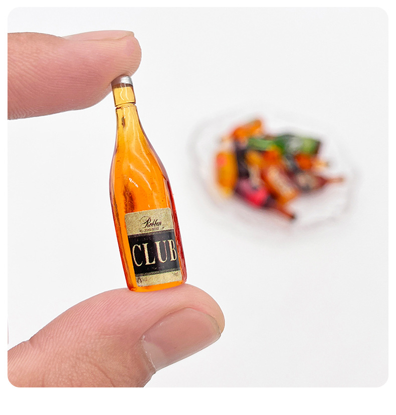 10 Piezas Botellas Licor En Decoraciones Tipos Mini Botellas - Temu