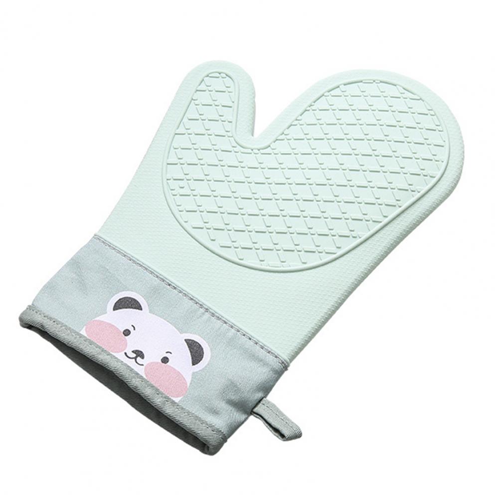Oven Mitt Cute Easy to Use Insulated Glove Anti-scalding Mitten Safe