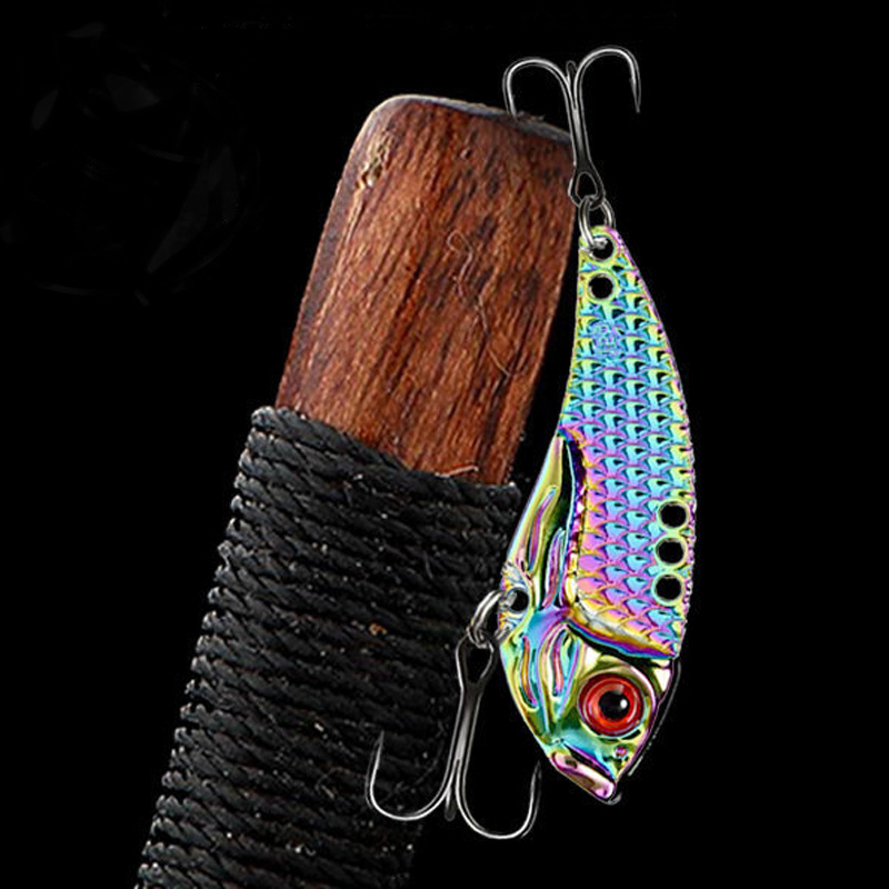 OriGlam 10pcs Fishing Spoons Metal Lures Kit with Hook Tackle Box, Spoons  Hard Fishing Lures, Metal Fishing Lure, Metal Fishing Sequin Lures Baits  for
