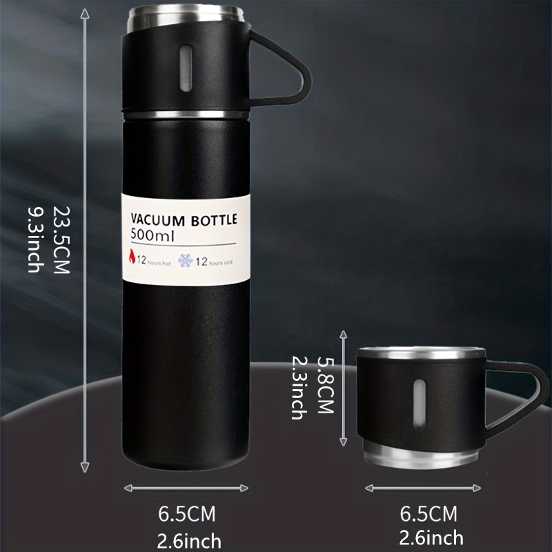 Stainless Steel Thermal Mug Insulated Vacuum Bottle For - Temu