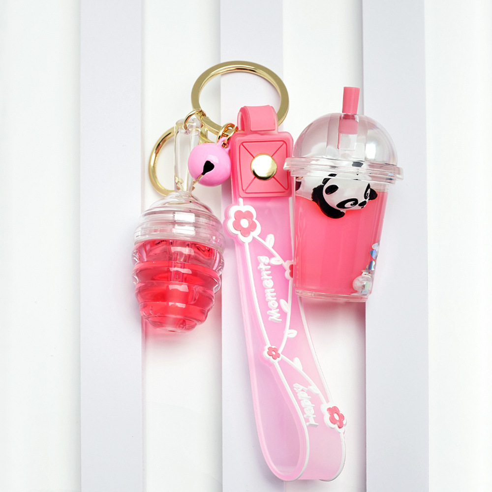 Key Ring with Lip Glosses - Sweetheart - Ladies