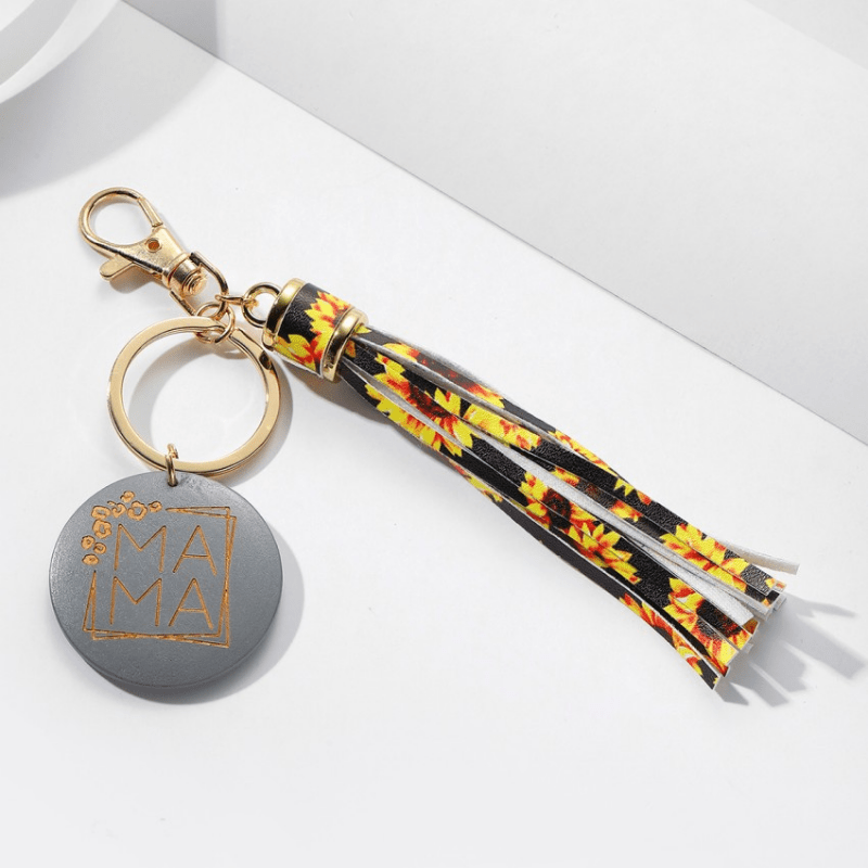 LOUIS VUITTON Monogram Multicolore Key Holder Keychain / Ornament Black /  Color