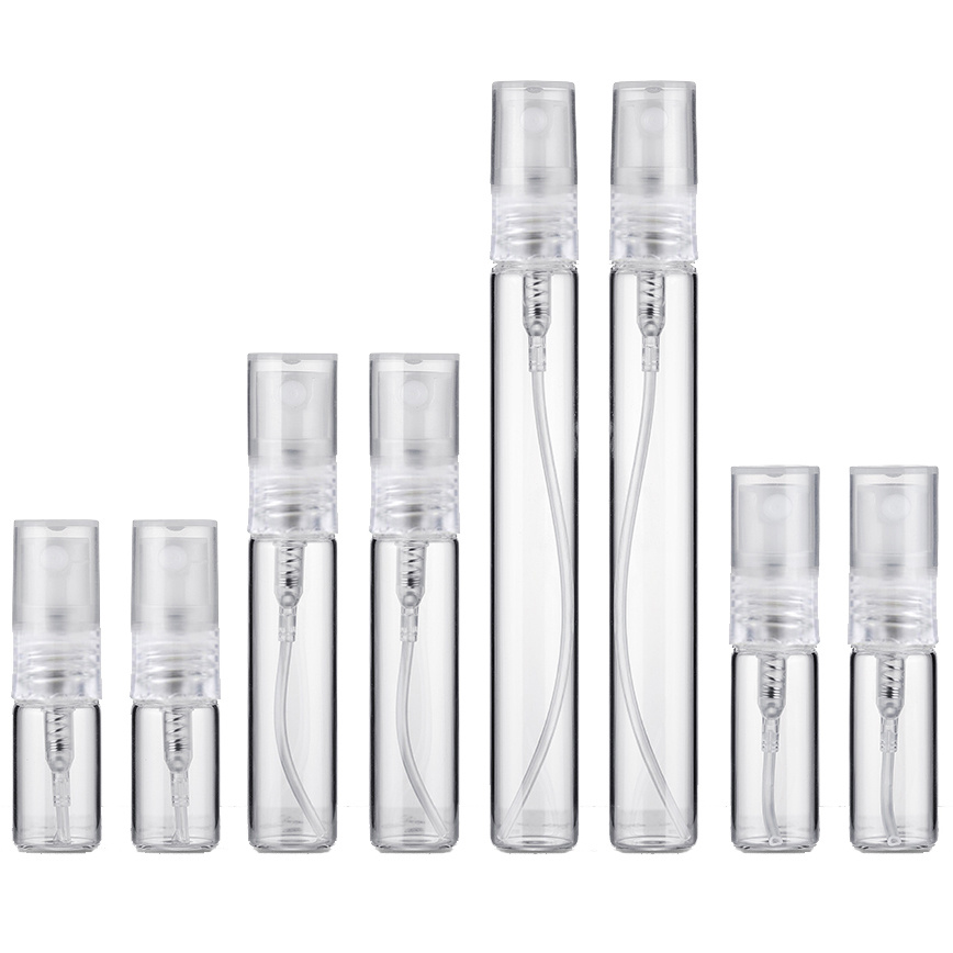 2ml 3ml 5ml 10ml mini portable travel perfume glass bottle spray bottle 