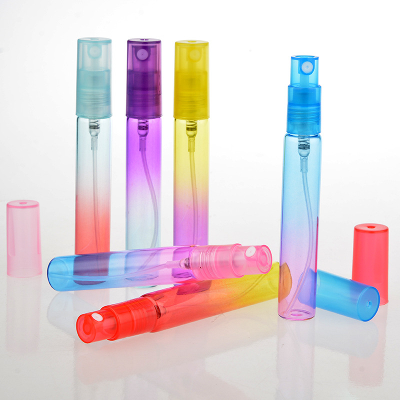 

Glass Perfume Bottle Set, 6pcs 8ml Colorful Thin Glass Water Spray Bottle Vials Empty Cosmetic Containers For Travel