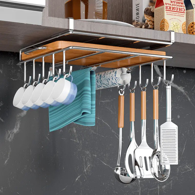 Kitchen Space Pan Rack Storage Faucet Holder Dish Drying - Temu